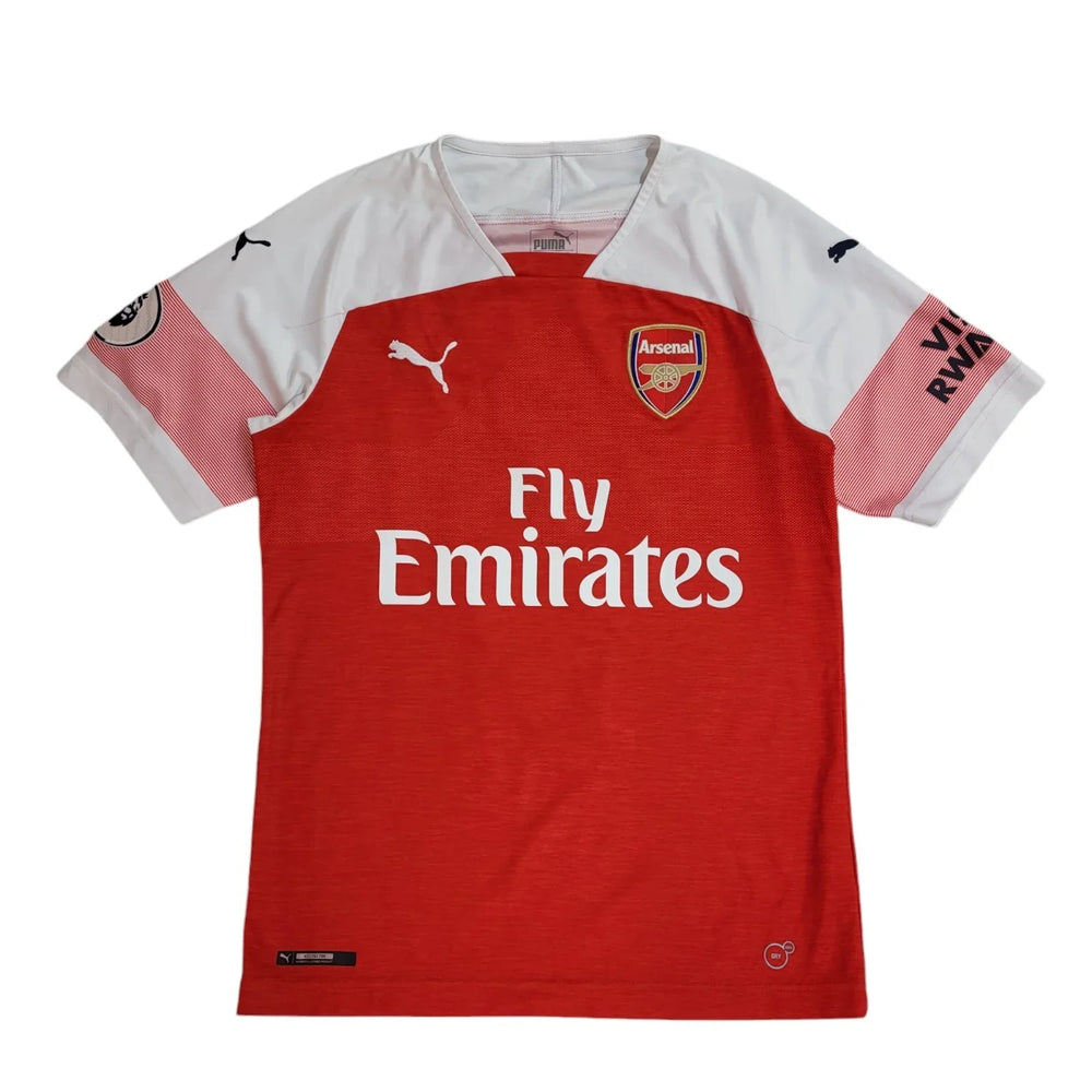 Puma Red & White Arsenal Fly Emirates Football Shirt Uk Men's Size S EE217