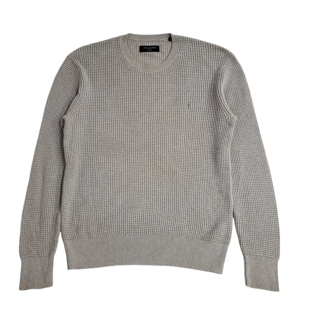 All Saints Beige Long Sleeve Jumper Men's UK Size M EE451