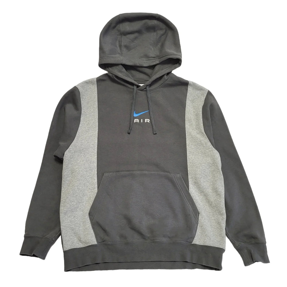 Nike Air Hoodie Grey Pullover Drawstring Mens UK Size L DD657