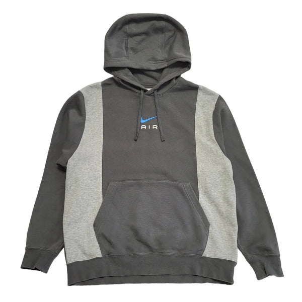 Nike Air Hoodie Grey Pullover Drawstring Mens UK Size L DD657