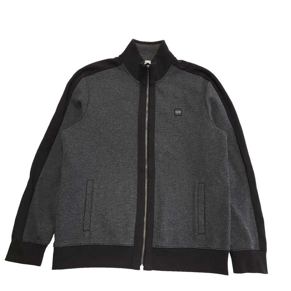 Calvin Klein Grey Long Sleeve Zip Cardigan / Tracksuit Top Uk Men's L BB678
