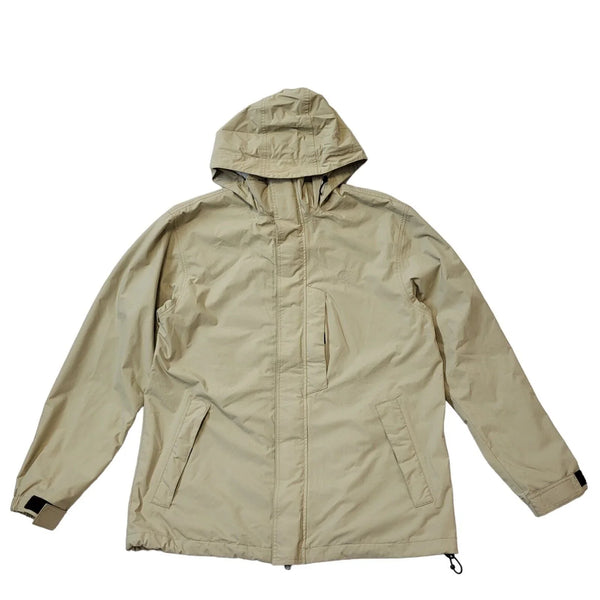 Timberland Beige Hooded Jacket Uk Men's Large G705