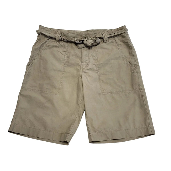 The North Face Beige Cotton Cargo Shorts uk Women's 8 W26 L554