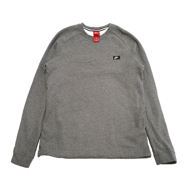 Nike Grey L/Sleeve Casual Sports Sweatshirt UK Men's Size M K825