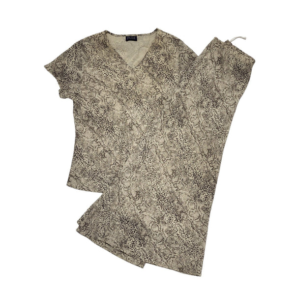 Epilogue Y2K Snake Print Skirt & Top Womens UK Size 12
