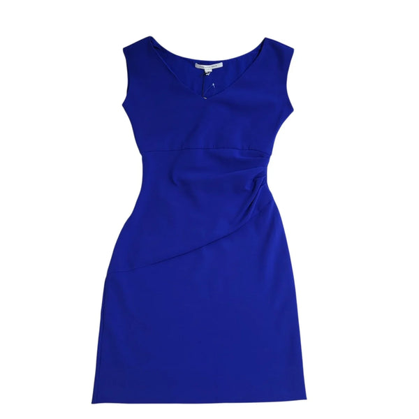 Diane Von Furstenburg Pencil Dress Cobalt Blue Evening Dress BNWT Uk M 10 L787