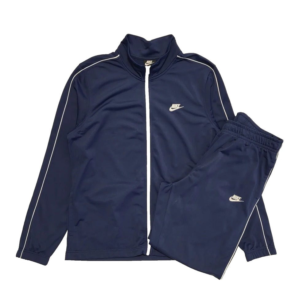 Nike Navy Blue Zipped Tracksuit Set UK Men's Size L W34 L31 L109