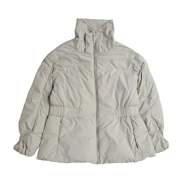Ted Baker White Zipped Quilted Jacket UK Women's 14 EE470