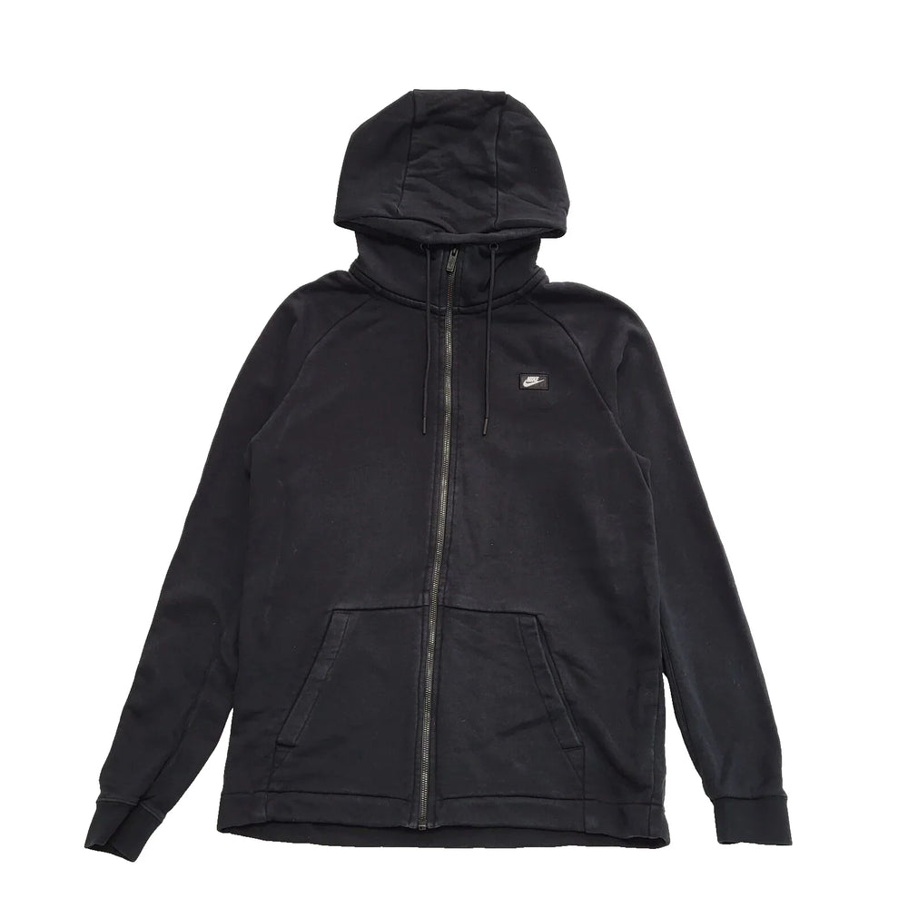 Nike Black Zipped Sweatshirt Hoodie UK Men's Medium K29
