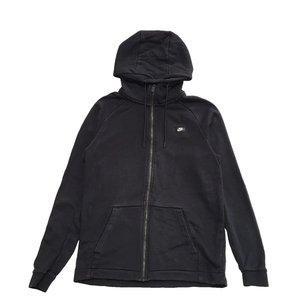 Nike Black Zipped Sweatshirt Hoodie UK Men's Medium K29