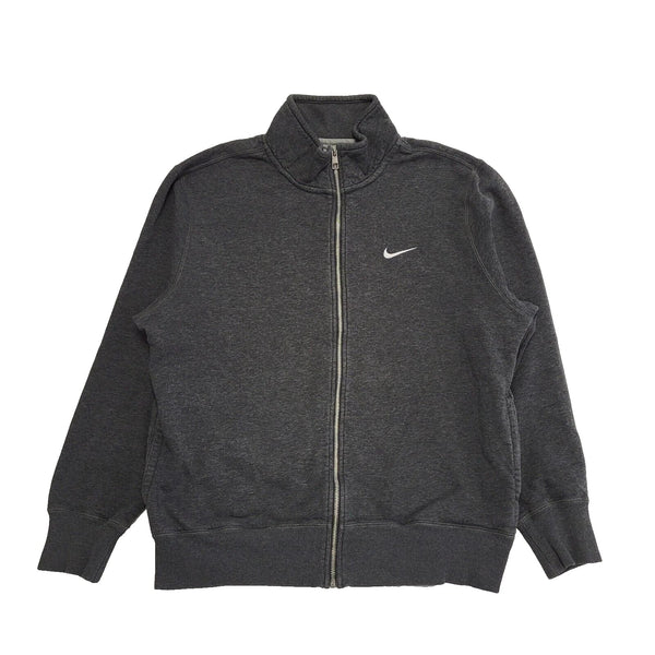 Nike Grey Long Sleeve Zipped Tracksuit Top UK Men's Large K246