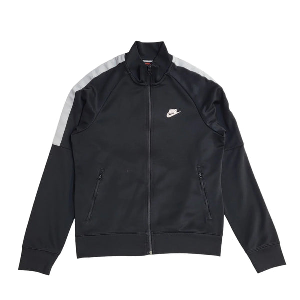 Nike  Black Full Zip Sports Tracksuit Top Jacket UK Men's Size S
