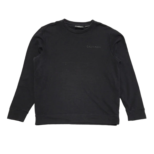 Calvin Klein Performance Black Sports Sweatshirt Mens UK Size L CC481