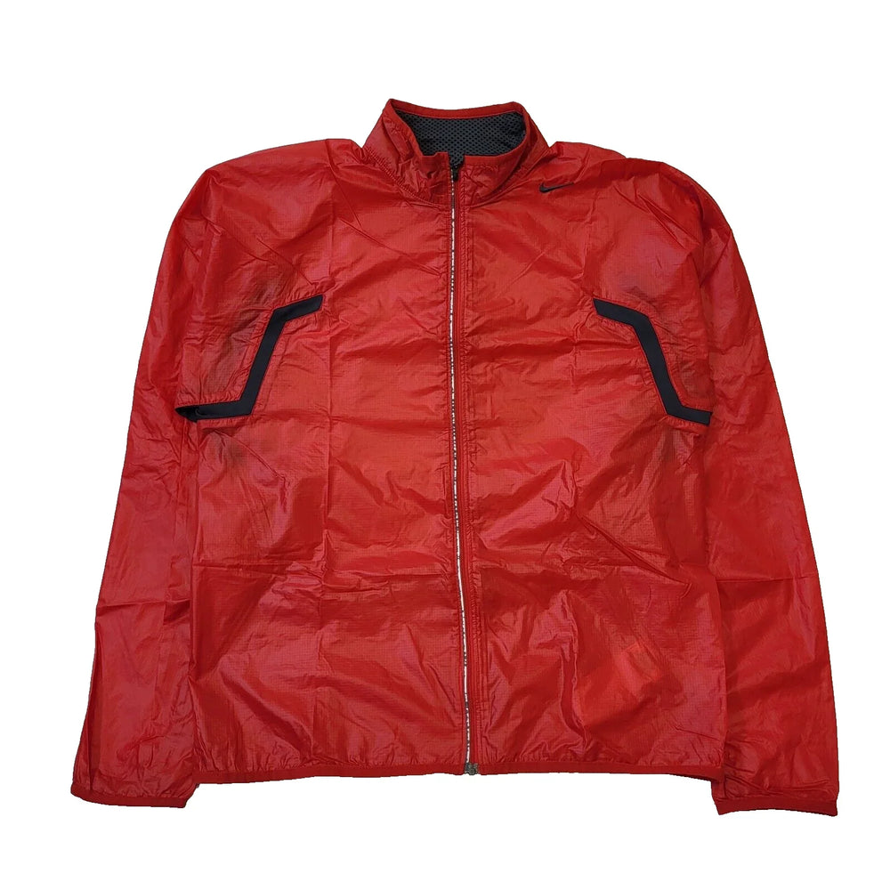 Nike Red Long Sleeve Sports Windbreaker Track Jacket Men's UK M EU 50 H289