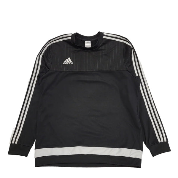 Adidas Black Long Sleeve Crew Neck Sports Top Men's UK L EU 54 H564