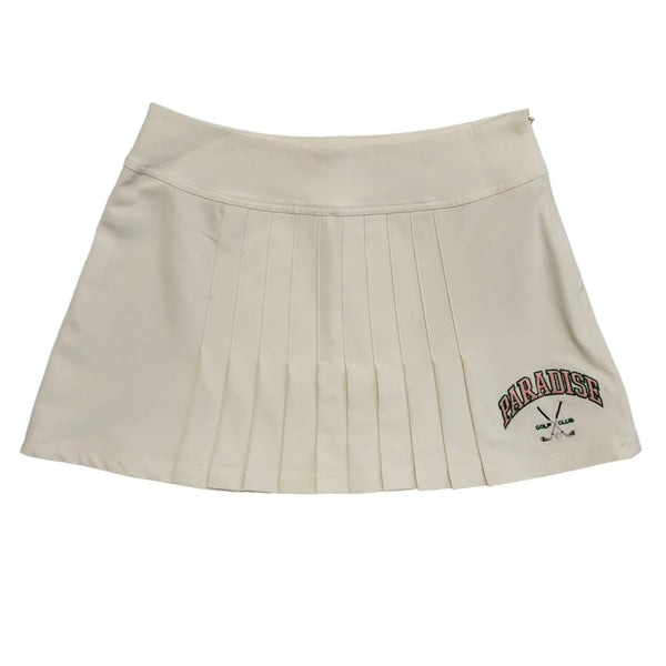 Fila Cream Vintage Y2K  Short Golf Sports Skirt Uk Women's Size M W28