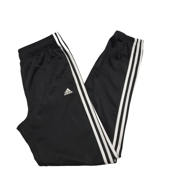 Adidas Black Skinny Tracksuit Jogger Bottoms Uk Boys 13-14 years W28 L31 CC339