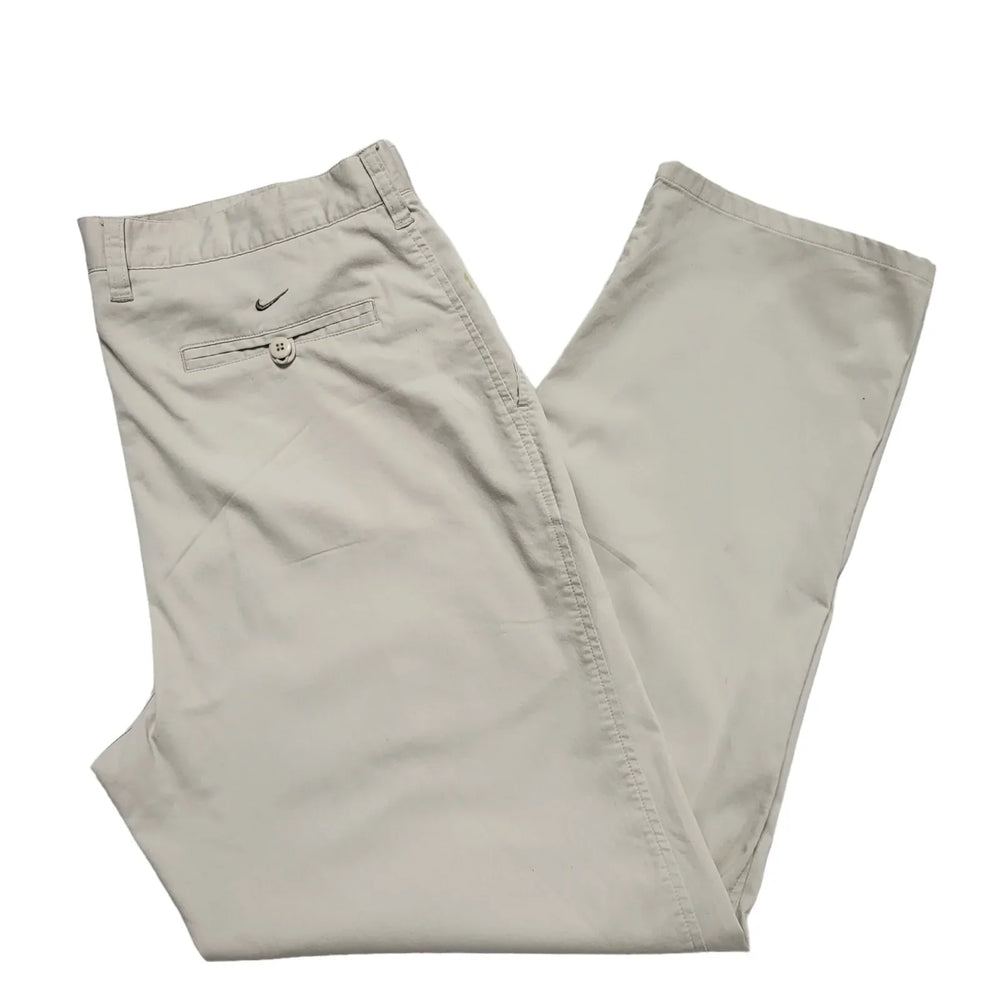 Nike Dri-Fit Stone Straight Leg Golf Trousers Uk Men's XL W36 L30 CC507