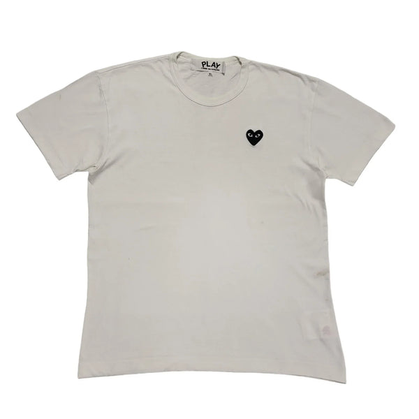 Play Vintage 80's White Single Stitch Short Sleeve T-Shirt Men's XL