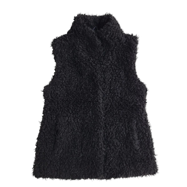 Antoni & Alison Black Fleece Gilet Uk Women's Size Medium EE884