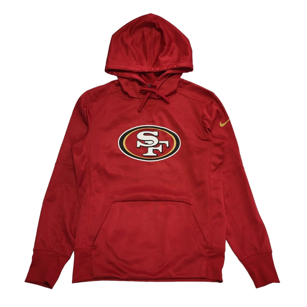 Nike Dri-Fit Red NFL Drawstring Pouch Sports Hoodie Men's UK S EU 46 H385