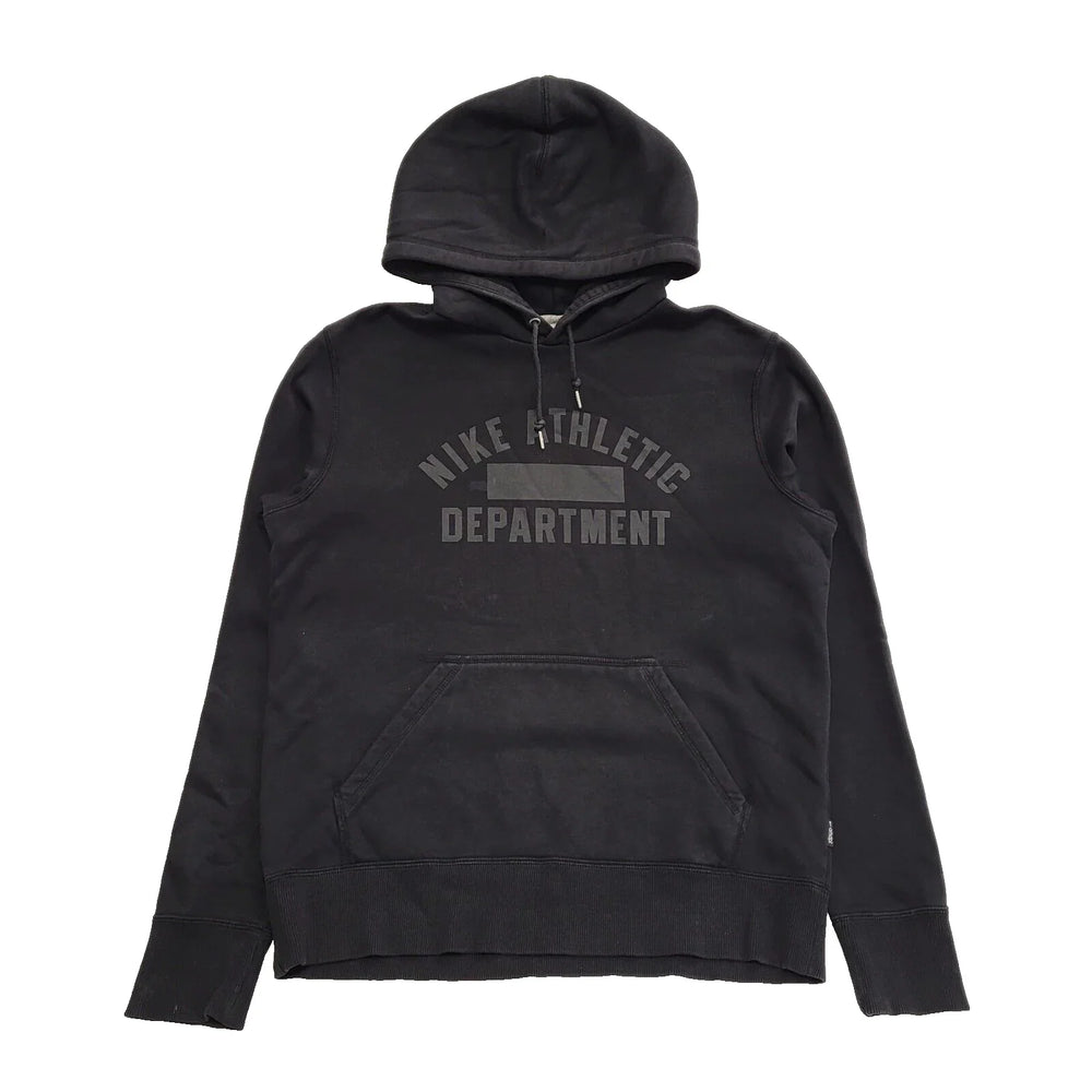 Nike Black Drawstring Pullover Sweatshirt Hoodie UK Men's Medium K386