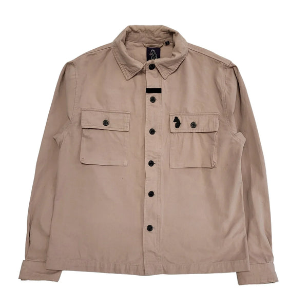 Luke Pink Button Cotton Jacket Uk Men's Size XL CC72