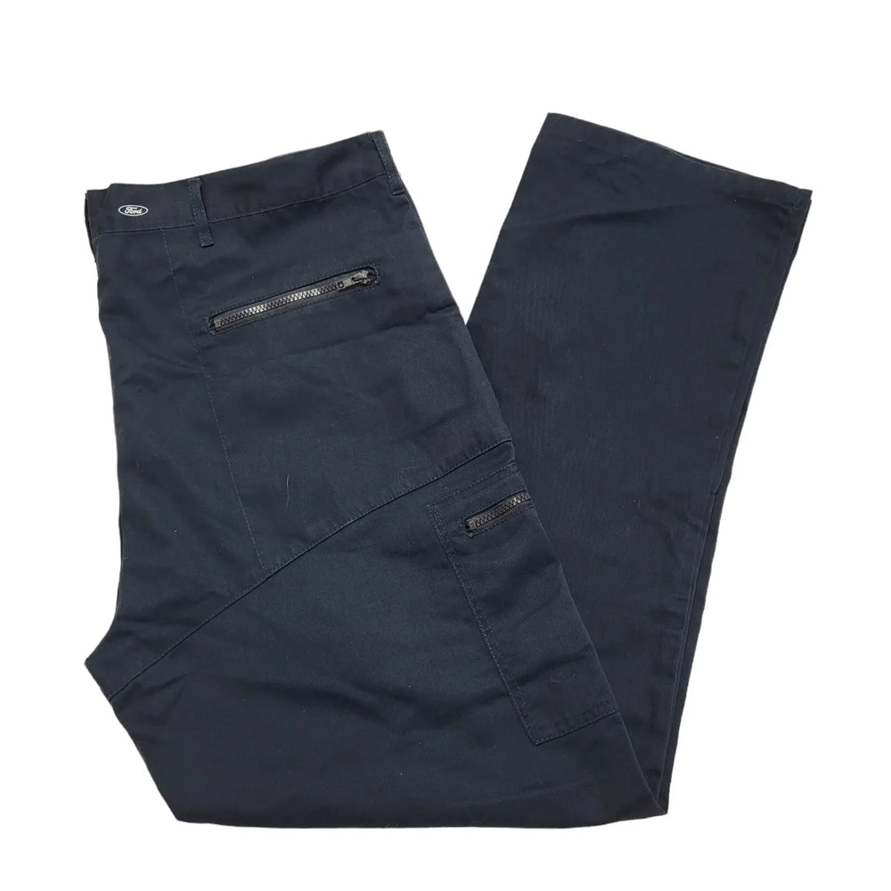 Dickies Blue Straight Leg Trousers Men's 42T UK Size 4XL W42 L34