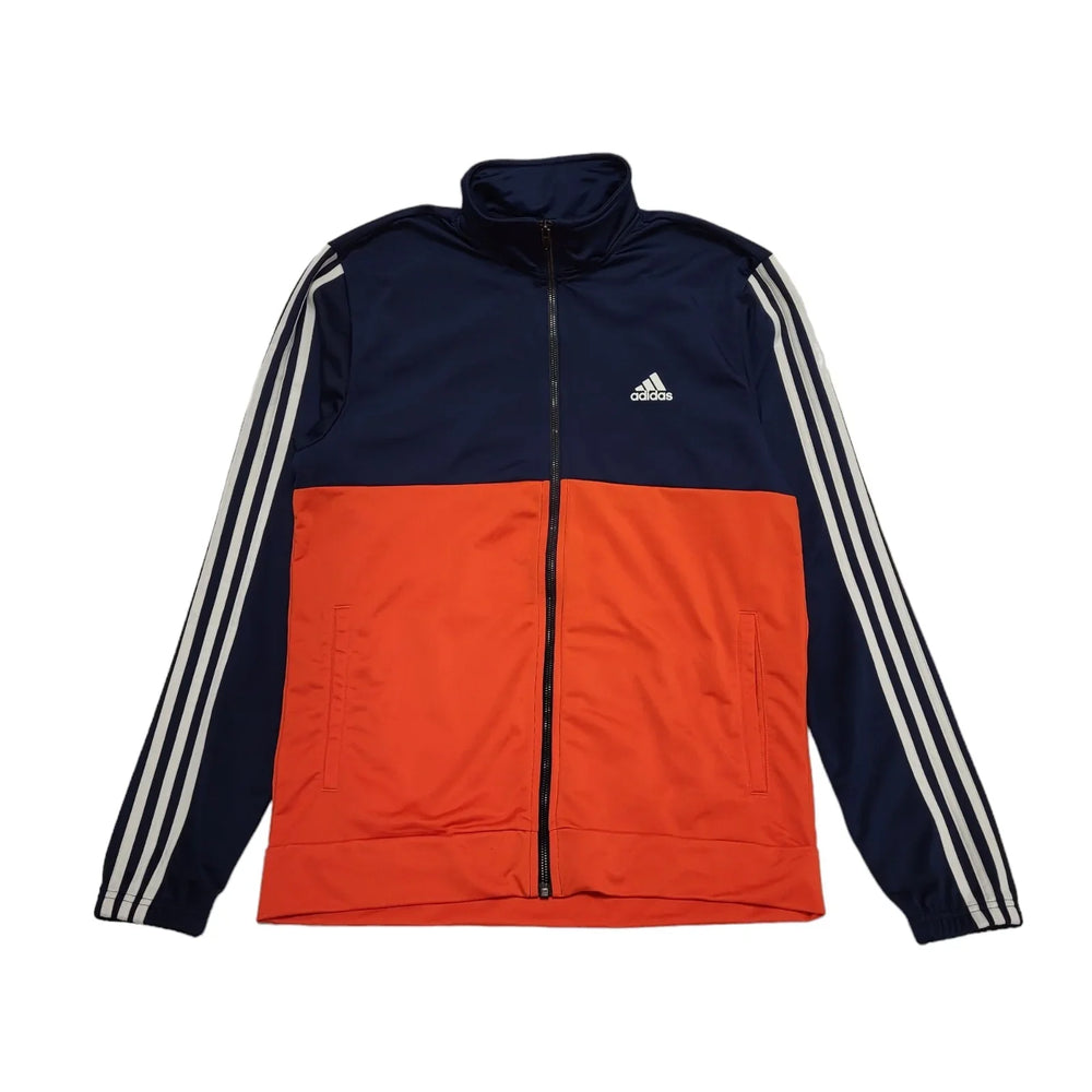 Adidas Blue Red Zip Sports Tracksuit Top Jacket Men's uk S BB260