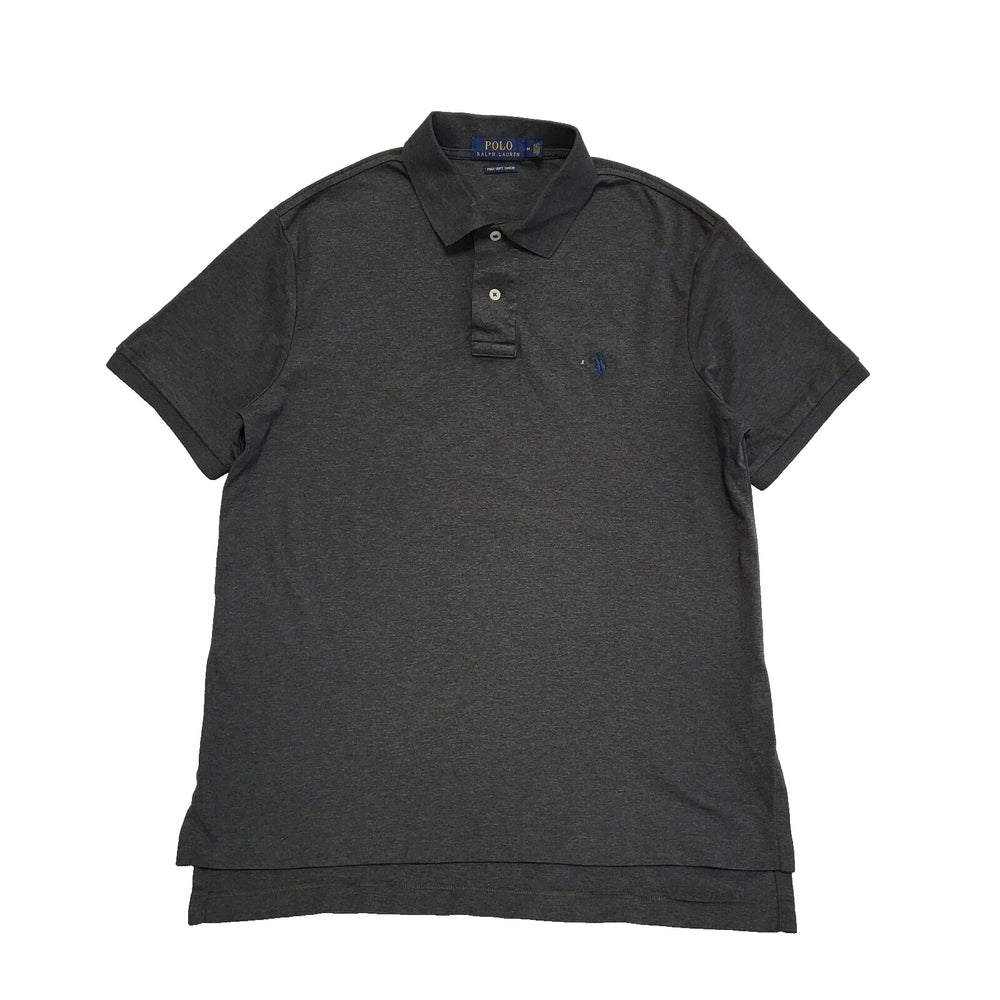 Polo Ralph Lauren Grey Short Sleeve Polo T-Shirt Uk Men's M L514