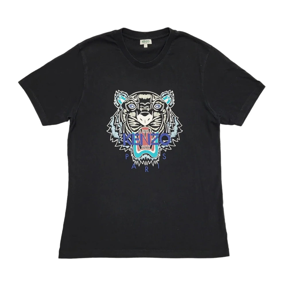 Kenzo Paris Y2K Black Short Sleeve T-Shirt Men's Size Large
