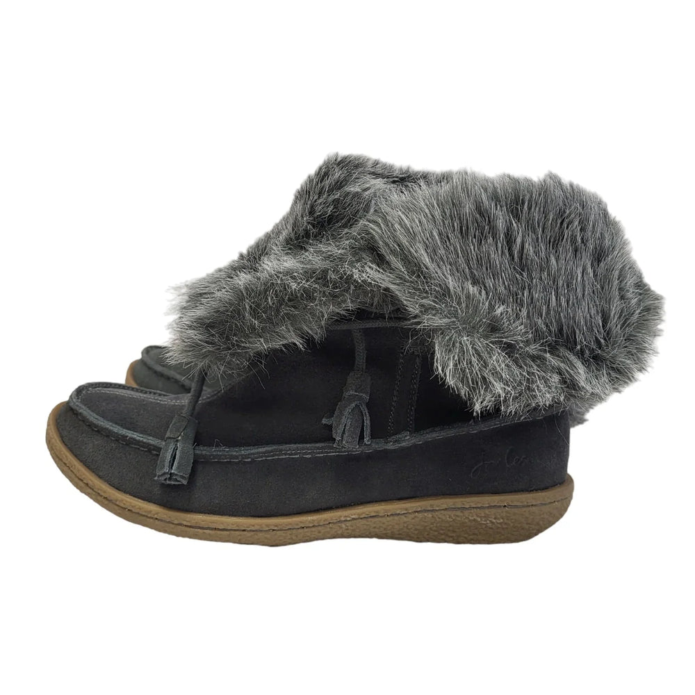 Joules Blue Mid-Calf Suede Banshee Boots Women's Uk Size 5 Eu 38
