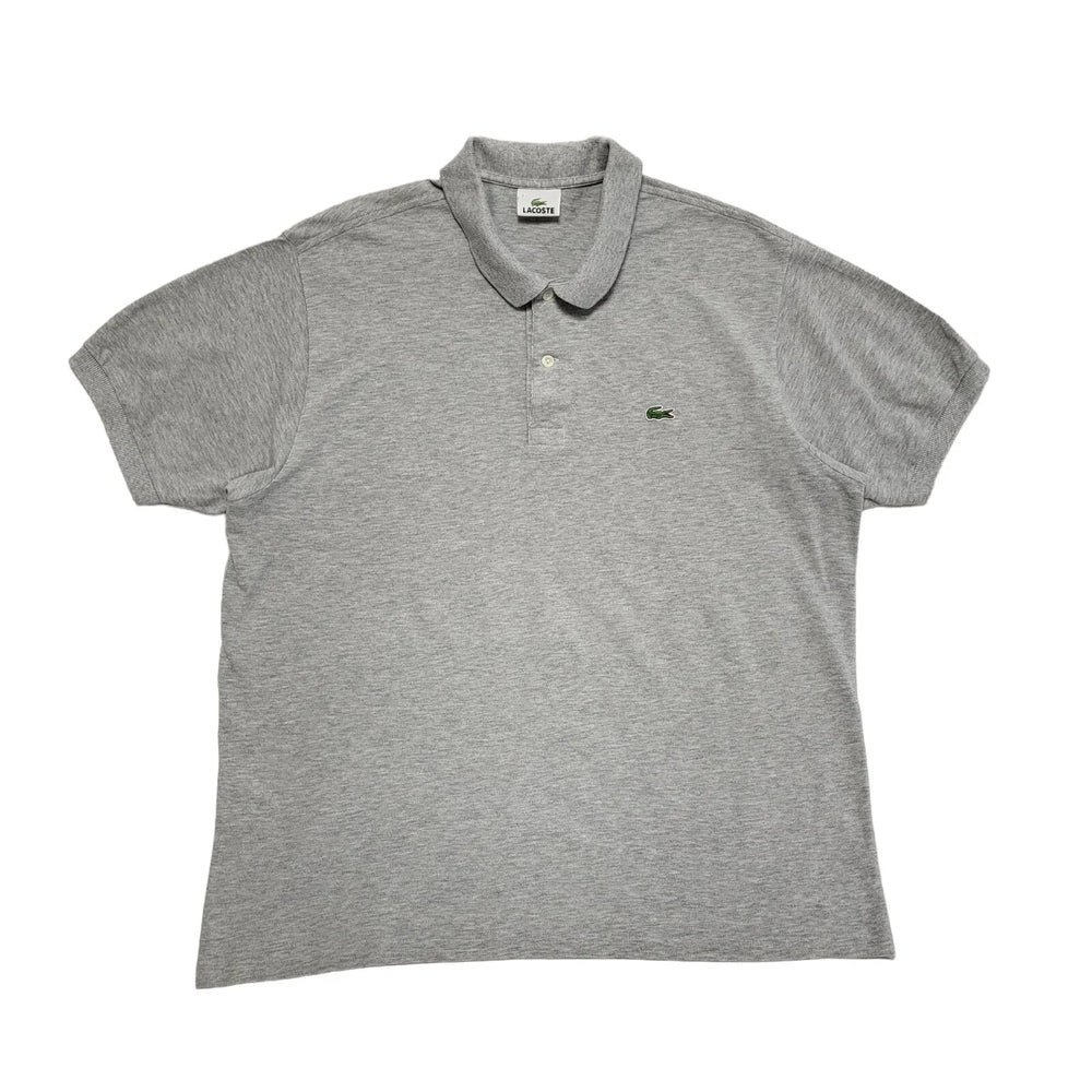 Lacoste Grey Short Sleeve Polo Slim Fit T-Shirt Uk Men's XXL EE26