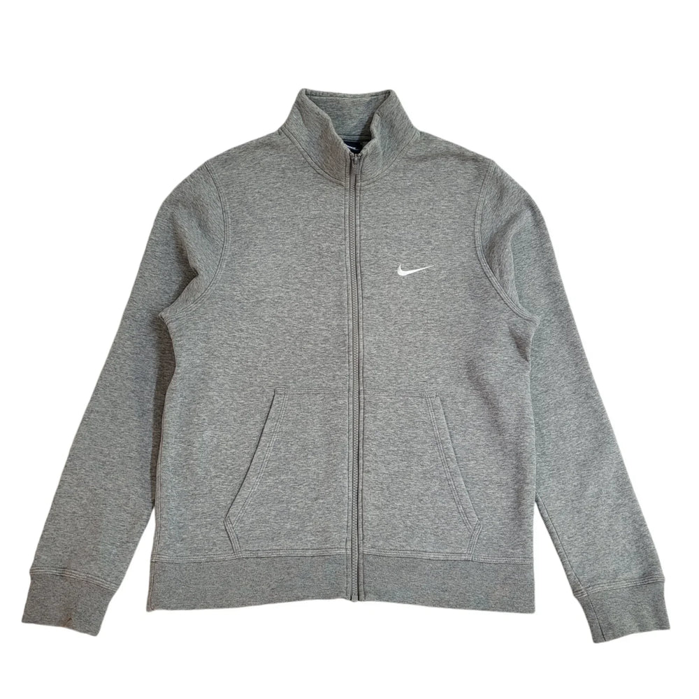 Nike Grey Full Zip Sports Modern Tracksuit Top Jacket UK Men's Size M