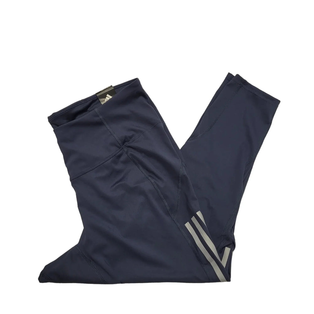 Adidas Blue Tight Fit Tracksuit Bottoms/Joggers Women's 2XL W34 L25 Bnwt CC952