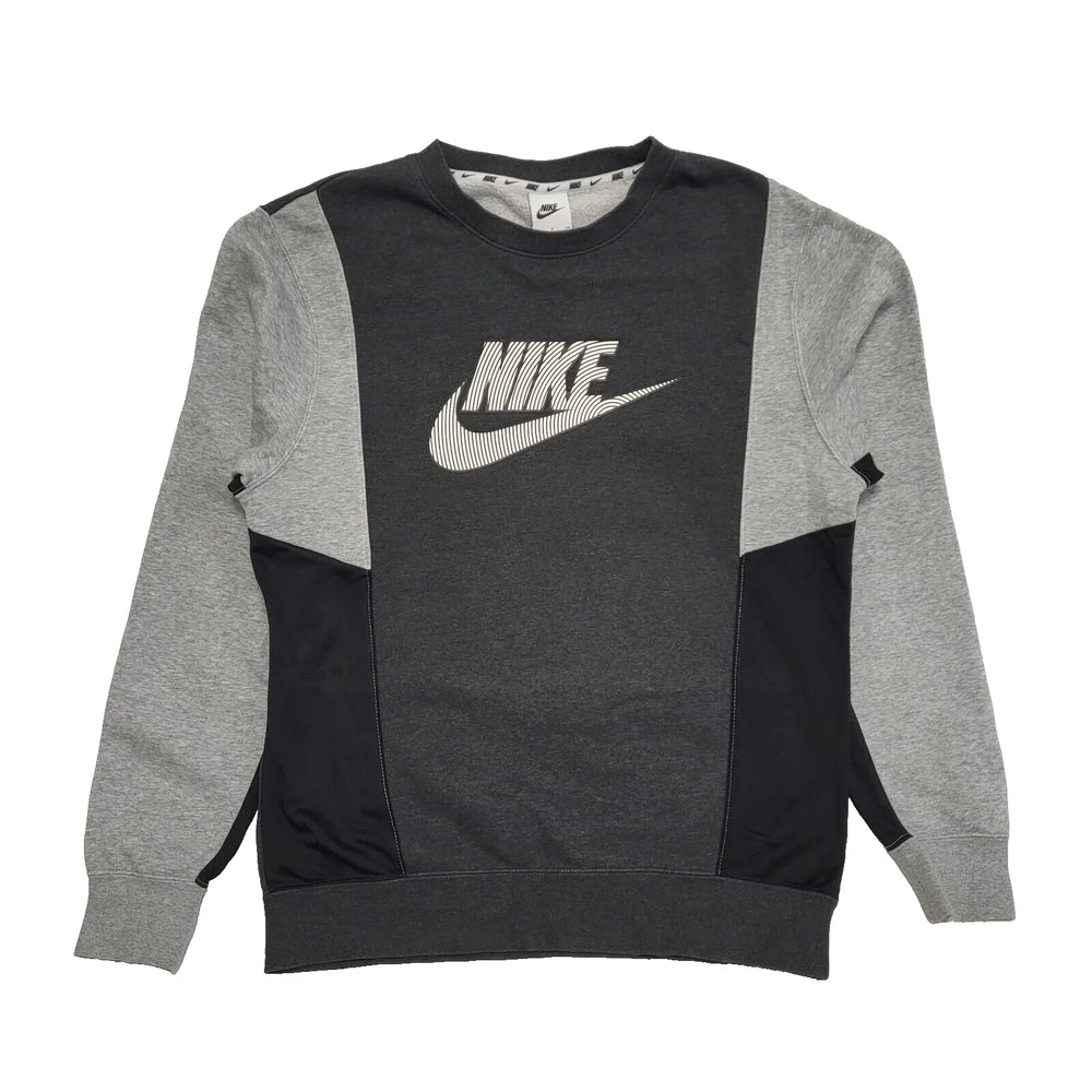 Nike Sports Sweatshirt Grey Crew Neck Men's UK S EU 46 L234