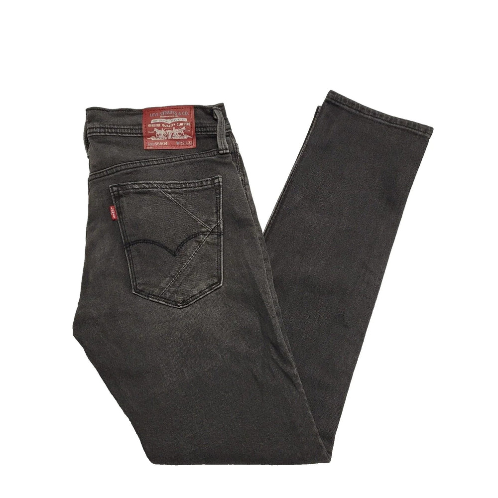 Levi's Charcoal Straight Zip Fly Denim Jeans Uk Men's M W32 L32 BNWT K691