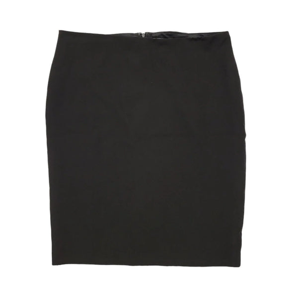 Adrianna Papell Black Bi-Stretch Pencil Skirt BNWT Womens UK 16 W34 BB417