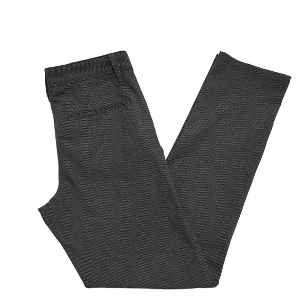 Selected Dark Grey Straight Leg Casual Trousers Uk Men's Size S W30 L32 DD749