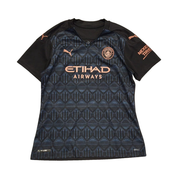 Puma Manchester City Fc Football Shirt Black UK Women's L EU 40 L516
