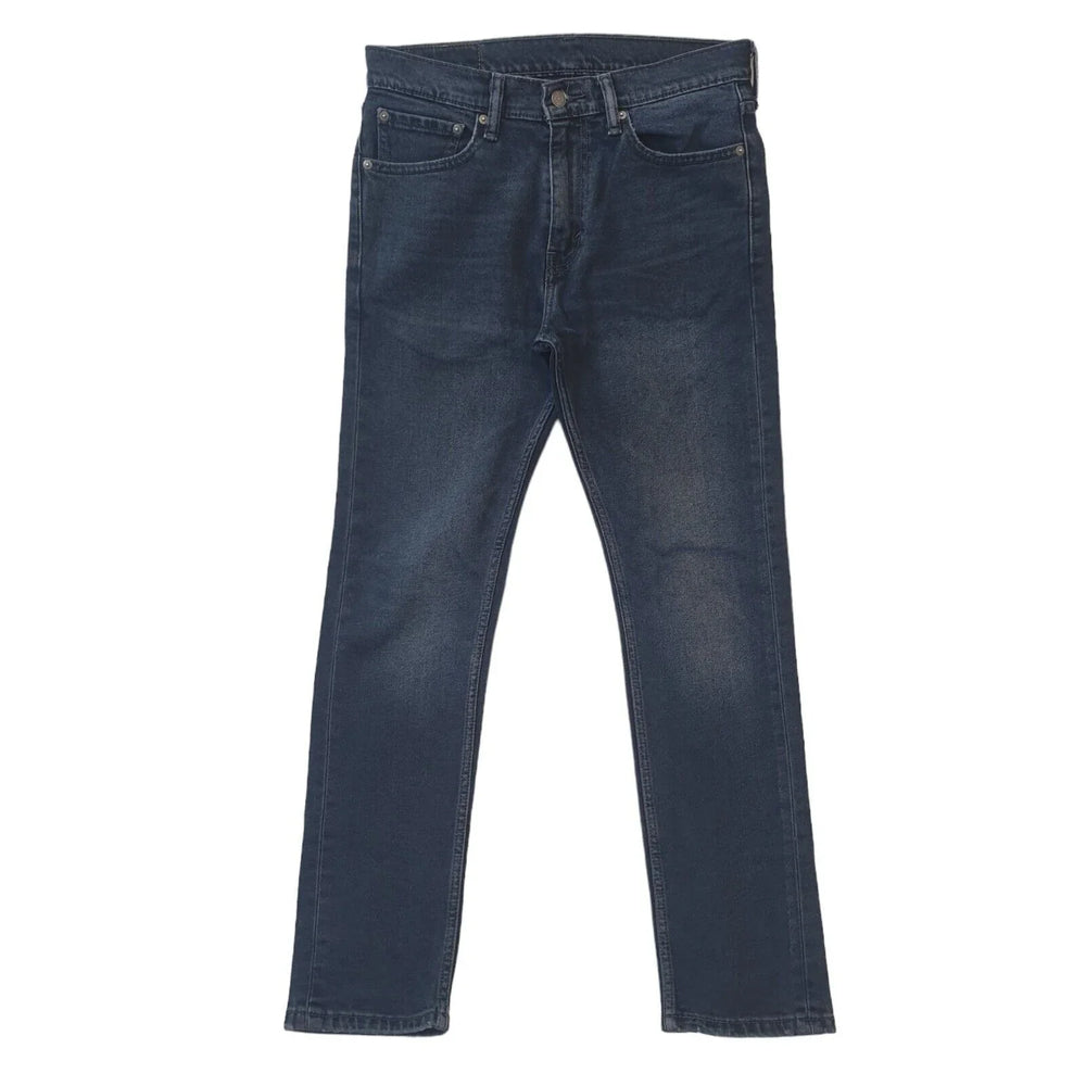 Levi's 510 Dark Blue Straight Slim Denim Jeans Uk Men's S W31 L30 G540