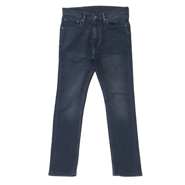Levi's 510 Dark Blue Straight Slim Denim Jeans Uk Men's S W31 L30 G540