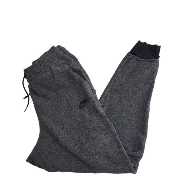 Nike Grey Tapered Tracksuit Bottoms/Joggers Men's M W32 L28 EE554
