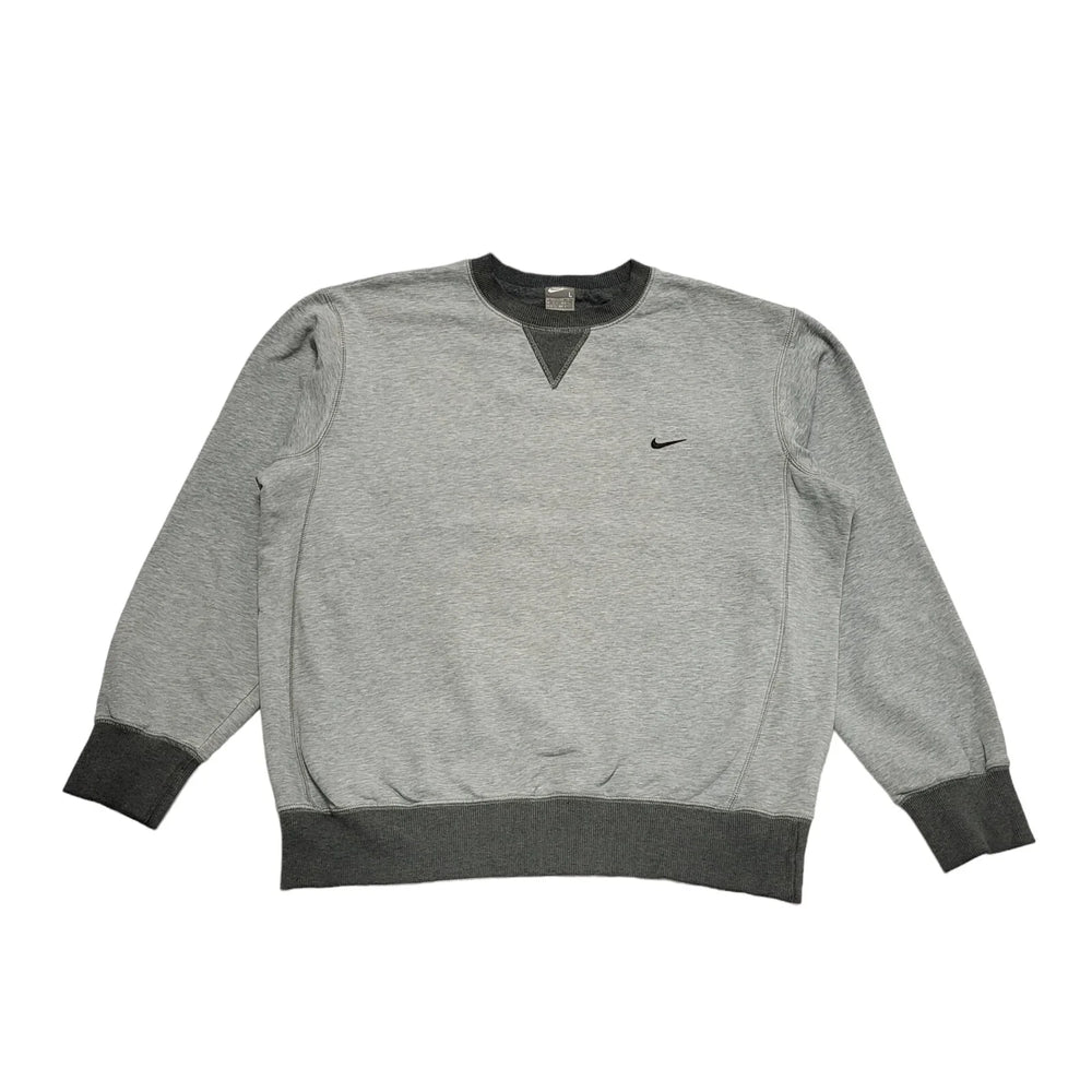 Nike Grey Long Sleeve Casual Sports Sweatshirt UK Men's L K542