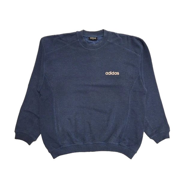 Adidas Blue Long Sleeve Casual Sports Jumper Men's UK M EU 50 K350