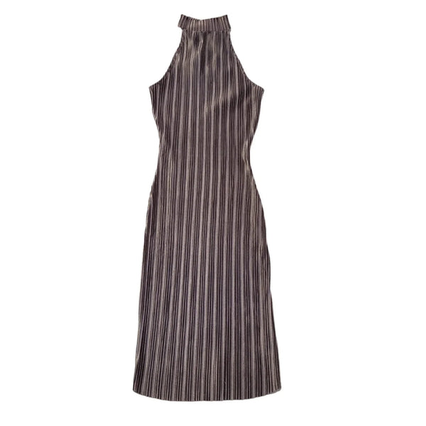 River Island Silver Sleeveless Cocktail Dress Uk Women's Size 8 Bnwt DD527