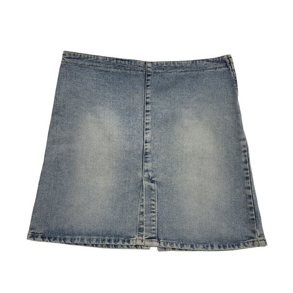 Blue Knight Vintage 90's Blue Denim Skirt Womens W34