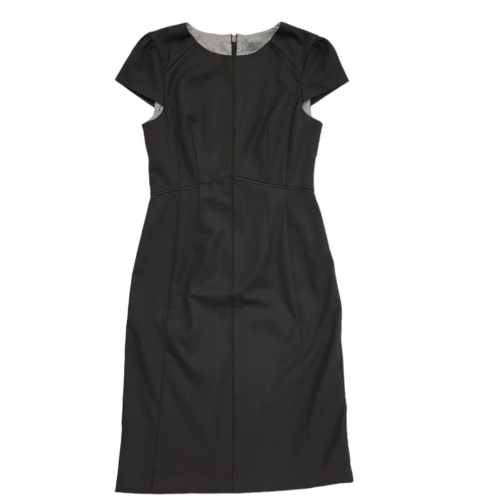 Oasis Black Short Sleeve Bodycon Dress Uk Women's Size 10 Bnwt DD852