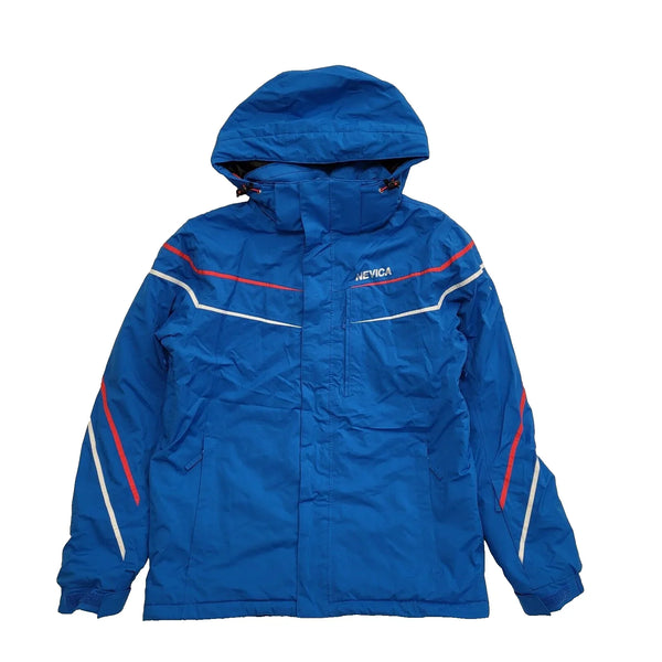 Nevica Blue Zipped Hooded Snow Ski Jacket UK Men's Medium K376