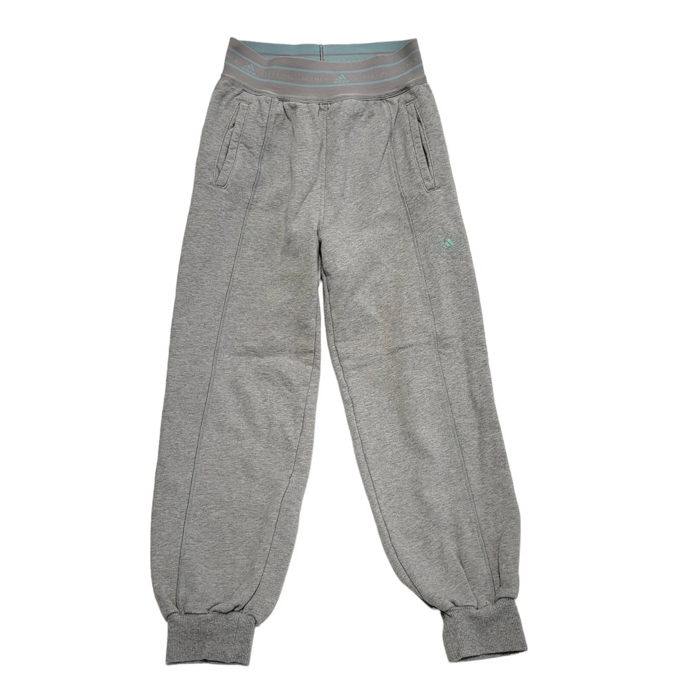 Adidas McCartney Grey Tapered Tracksuit Bottoms Uk Women's S W26 L27 BB143